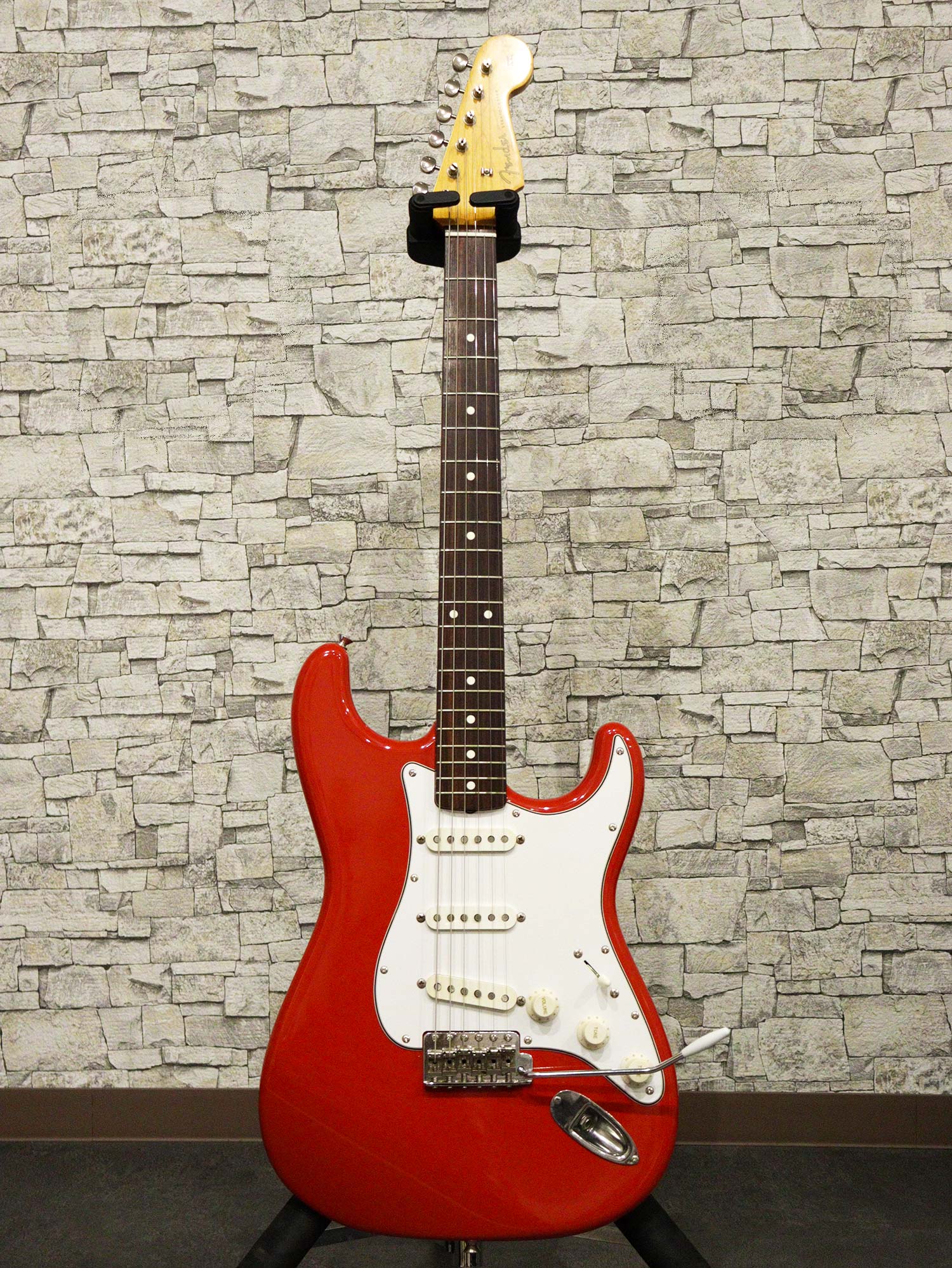 Fender Japan 1983 ST62-65 JV Serial Fiesta Red Refinish